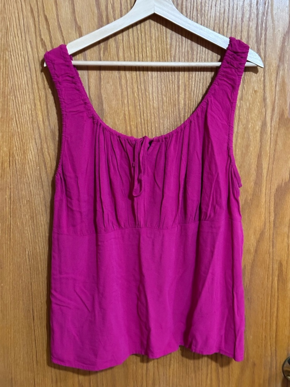 Old Navy Bright Magenta Scoop Neck Tank Top sz xxl